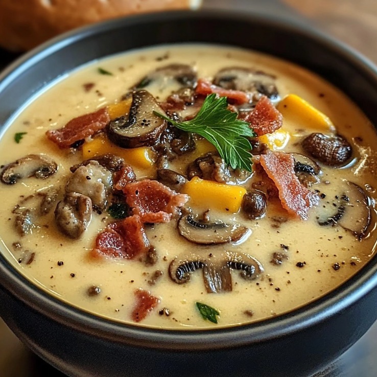 Cheeseburger Soup