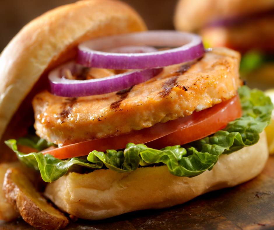 Salmon Burgers with Canned Salmon