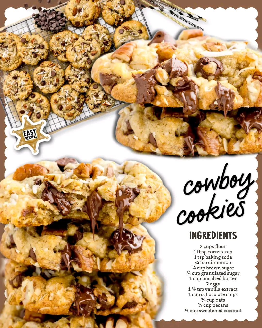 Cowboy Cookies are a flavor roundup in every bite