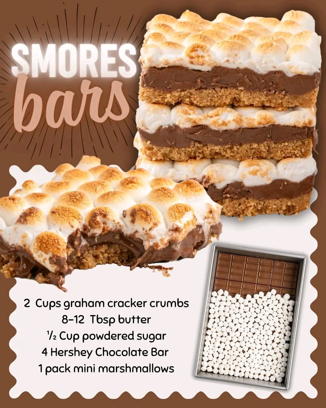 🔥 S’MORES BARS: Everything You Love About Campfire Treats, No Fire Required