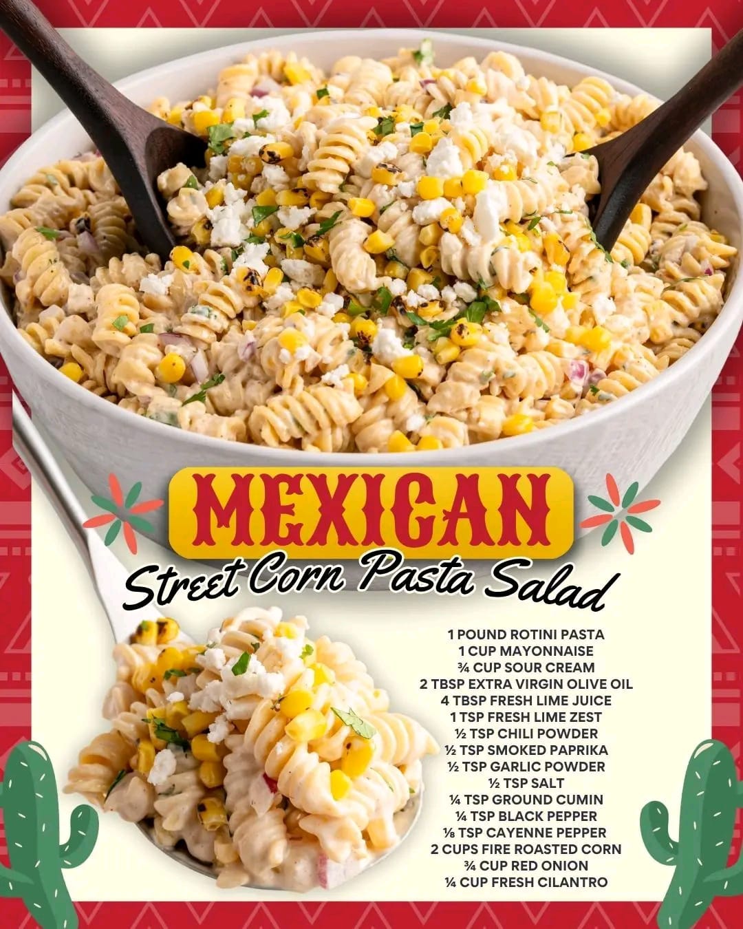 STREET CORN PASTA SALAD