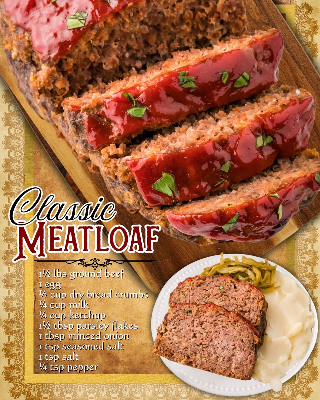 CLASSIC MEATLOAF RECIPE