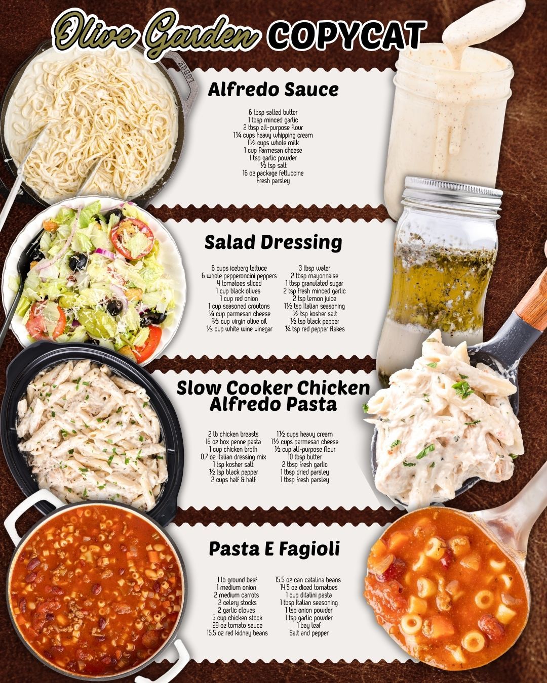 Copycat Olive Garden Recipes Bring the Italian Restaurant Magic to Your Kitchen