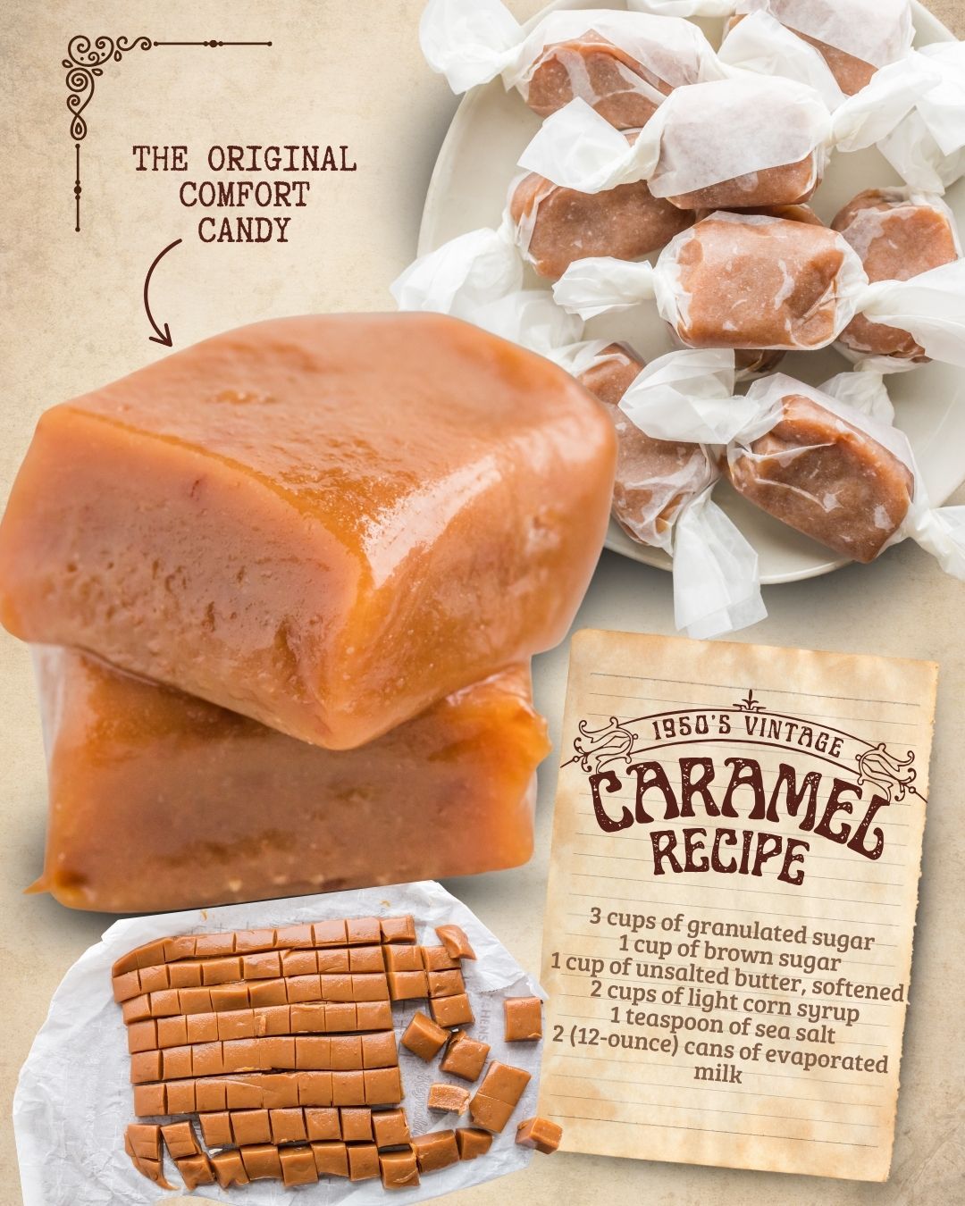 Homemade but totally doable—these Caramels are soft, buttery, and made with just a handful of simple ingredients